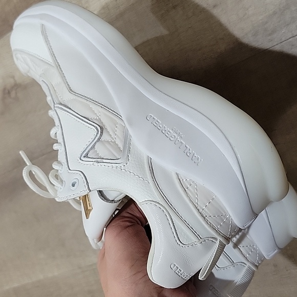 Karl Lagerfeld Paris white sneaker - Picture 5 of 6